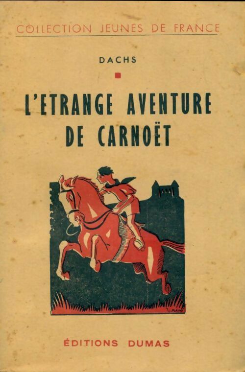Livrenpoche : L'étrange aventure de Carnoët - Dachs - Livre