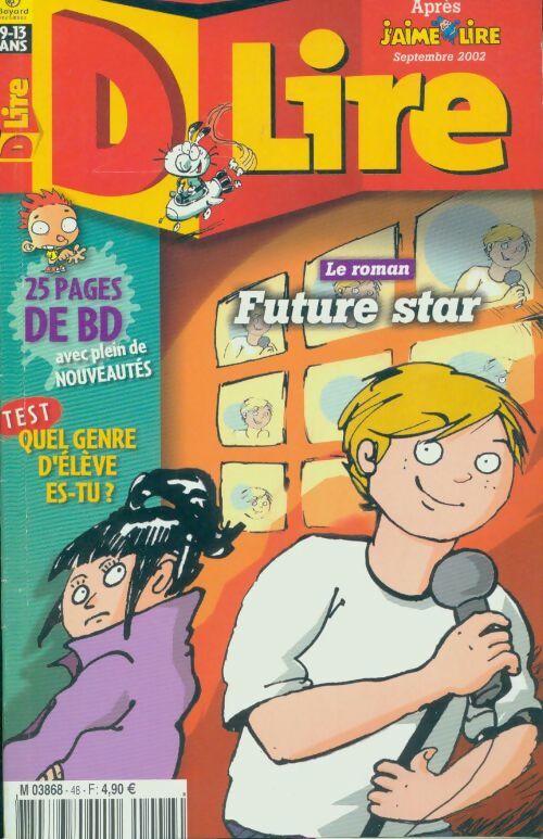 Livrenpoche : D lire n°48 : Future star - Collectif - Livre