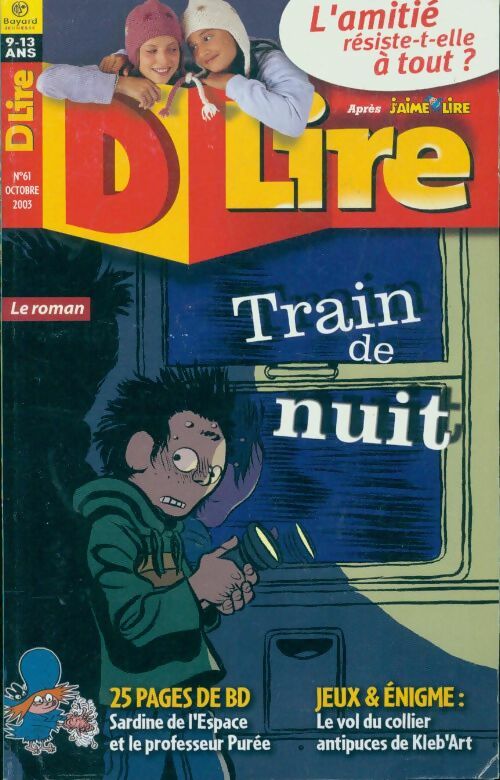 Livrenpoche : D lire n°61 : Train de nuit - Collectif - Livre