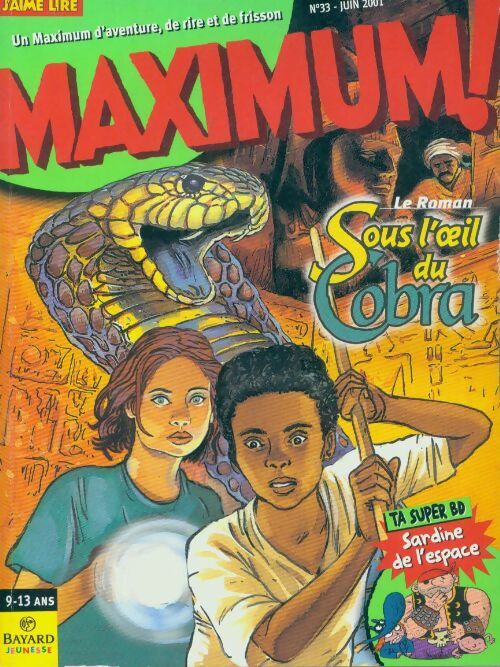 Livrenpoche : Maximum n°33 : Sous l'oeil du cobra - Collectif - Livre