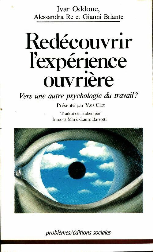 Livrenpoche : Redécouvrir l'expérience ouvrière - Ivar Oddone - Livre