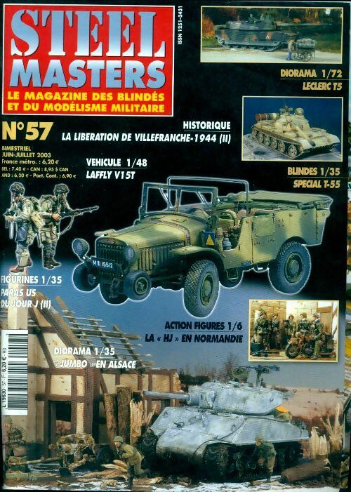 Livrenpoche : Steel masters n°57 - Collectif - Livre