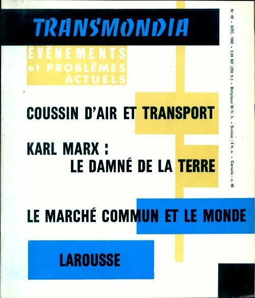 Livrenpoche : Transmondia n°99 - Collectif - Livre