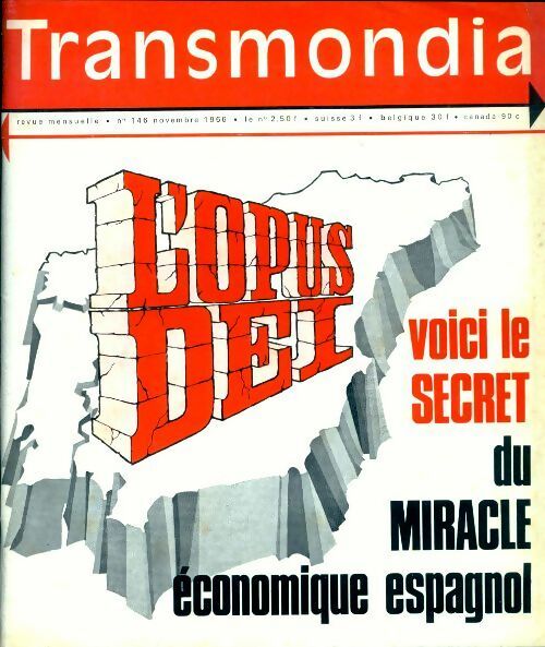 Livrenpoche : Transmondia n°146 : L'opus dei - Collectif - Livre