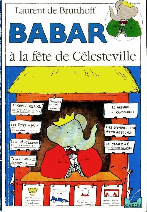 Babar fête Célesteville - Jean De Brunhoff - Livre