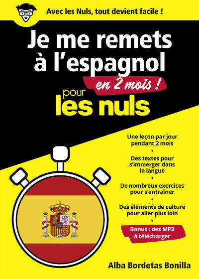 Livrenpoche : Je me remets à l'espagnol en 2 mois pour les nuls - Alba Bordetas Bonilla - Livre