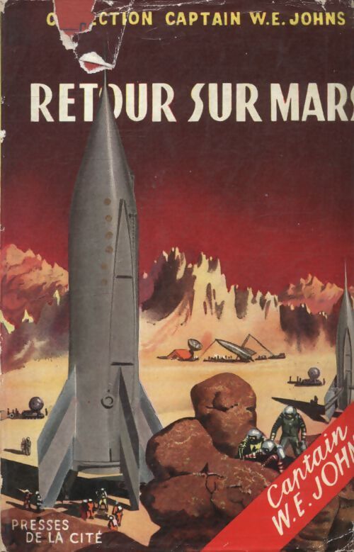 Retour sur mars - Captain W.E. Johns - Livre