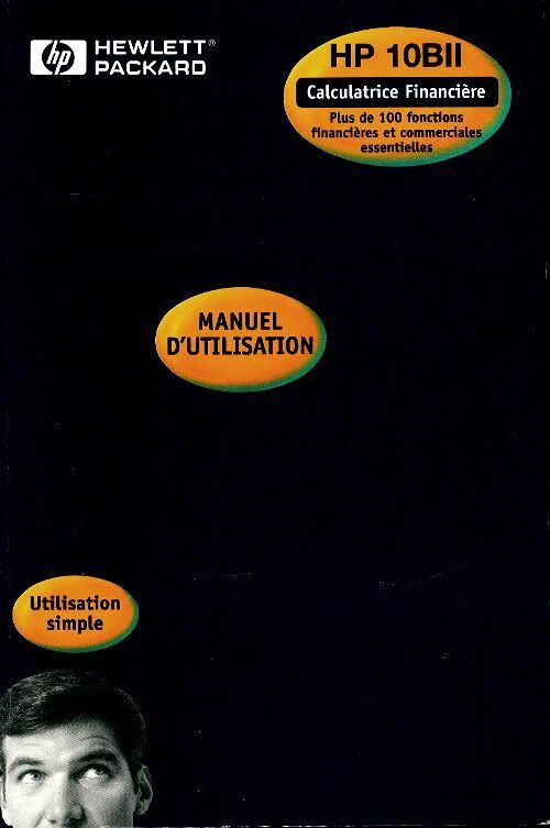 Livrenpoche : HP 10BII calculatrice financière - Collectif - Livre