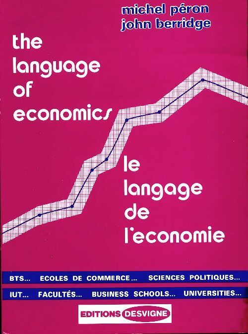 Livrenpoche : The language of economics / Le langage de l'économie - Michel Peron - Livre