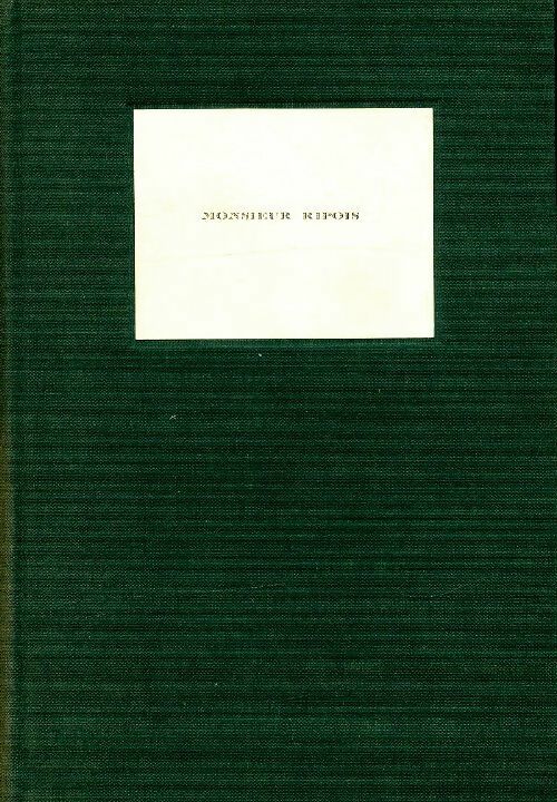 Livrenpoche : Monsieur Ripois et la Némésis - Louis Hémon - Livre