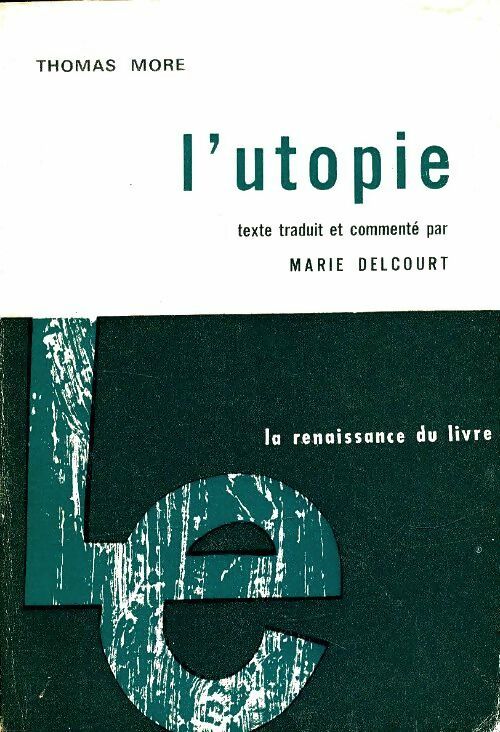 Livrenpoche : L'utopie - Thomas More - Livre