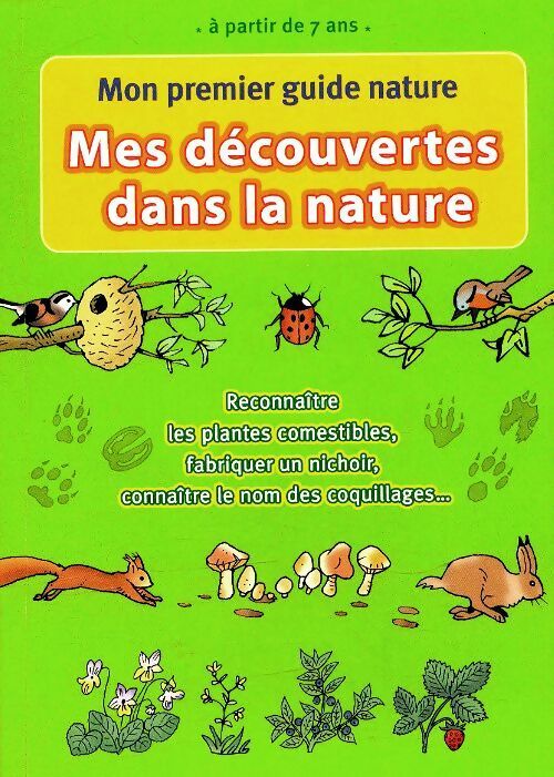 Livrenpoche : Mes découvertes dans la nature - Collectif - Livre