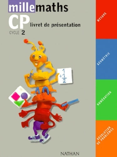 Livrenpoche : Millemaths CP : Livret de présentation - Jean-Luc Brégeon - Livre