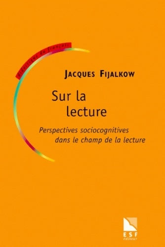 Livrenpoche : Sur la lecture - Jacques Fijalkow - Livre