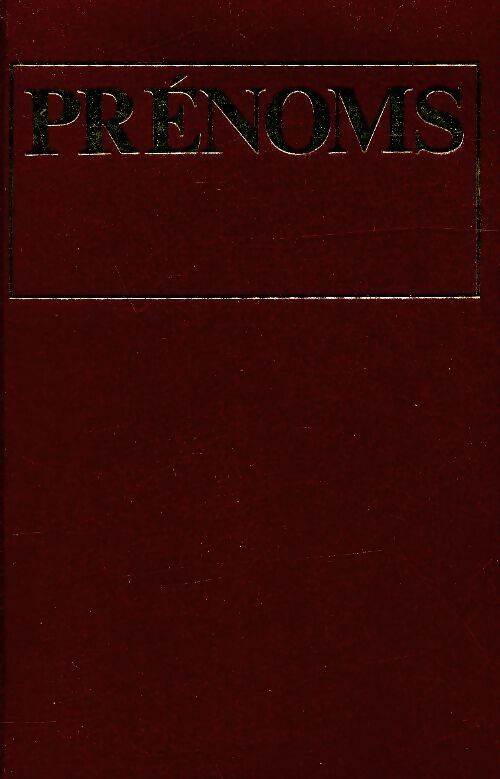 Livrenpoche : Prénoms - Collectif - Livre