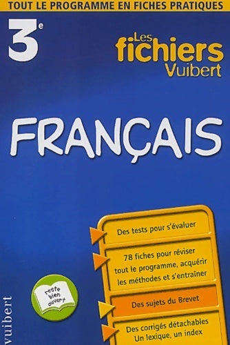 Livrenpoche : Français 3e - Christian Courchelle - Livre