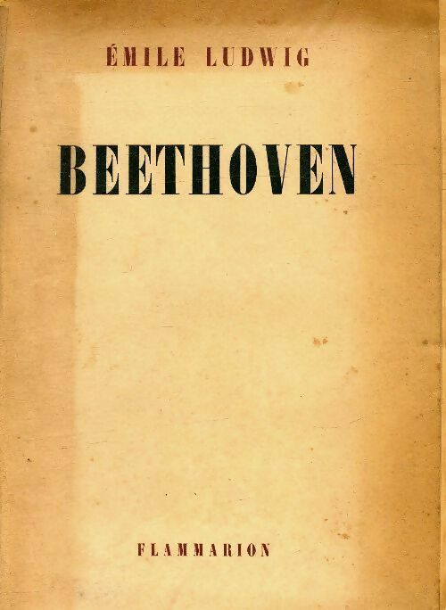 Livrenpoche : Beethoven, la vie d'un conquérant - Emile Ludwig - Livre