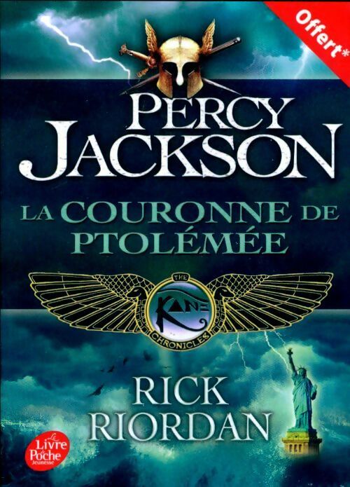 Livrenpoche : Percy Jackson : La couronne de Ptolémée - Michael Riordan - Livre