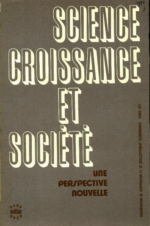 Livrenpoche : Science, croissance et société : Une perspective nouvelle - Collectif - Livre