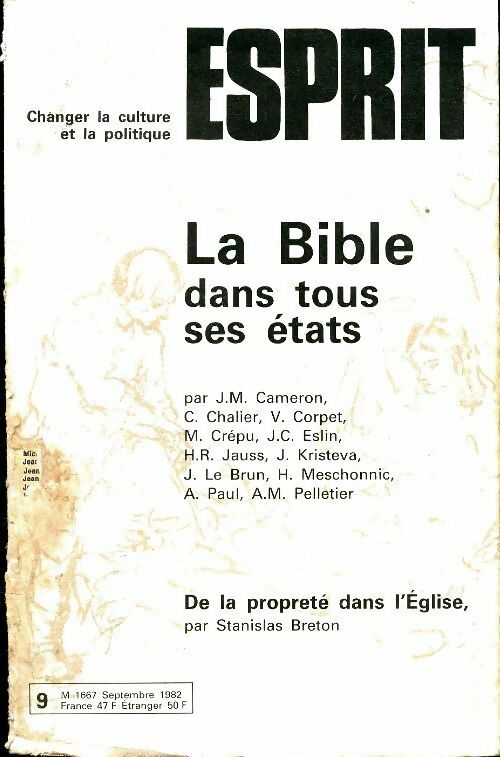 Livrenpoche : Esprit n°69 - Collectif - Livre