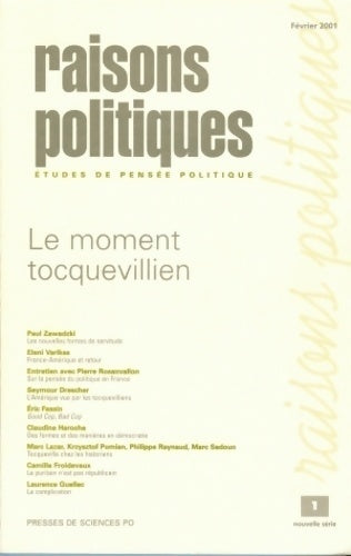 Livrenpoche : Raisons politiques (nouvelle série) n°1 : Situations du Tocqueville - Collectif - Livre