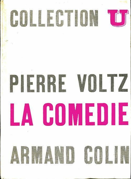 Livrenpoche : La comédie - Pierre Voltz - Livre