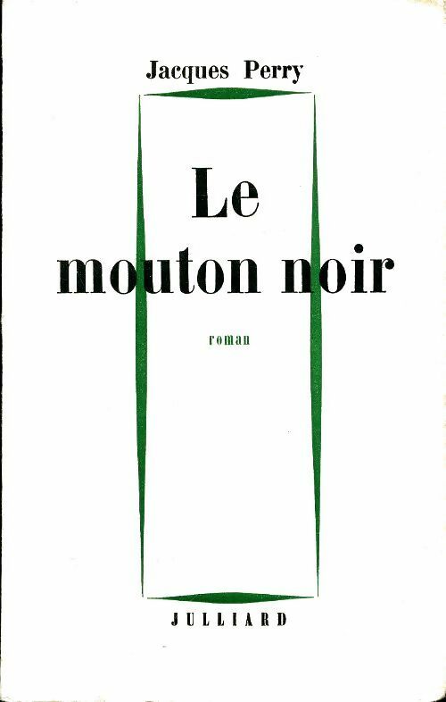 Livrenpoche : Le mouton noir - Jacques Perry - Livre