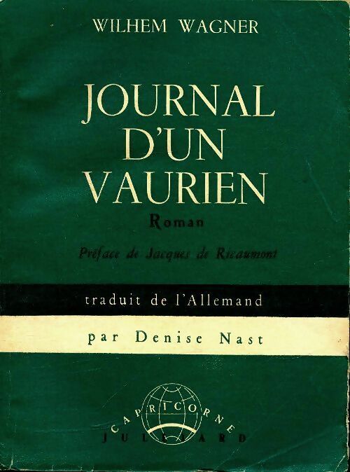 Livrenpoche : Journal d'un vaurien - Wilhem Wagner - Livre