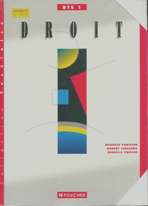 Livrenpoche : Droit BTS 1 - Collectif - Livre