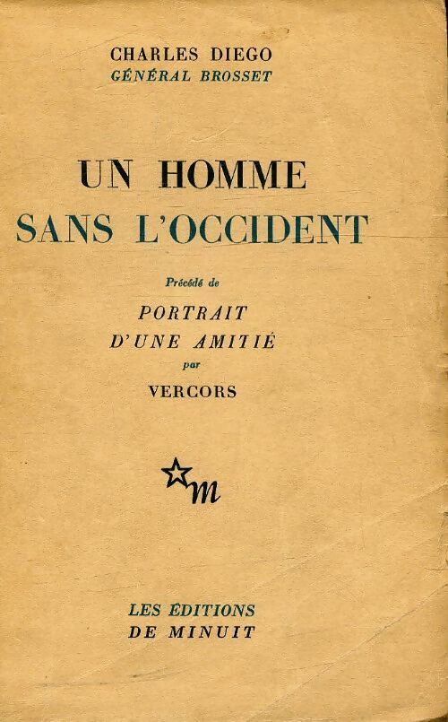 Un homme sans l'occident - Charles Diego - Livre