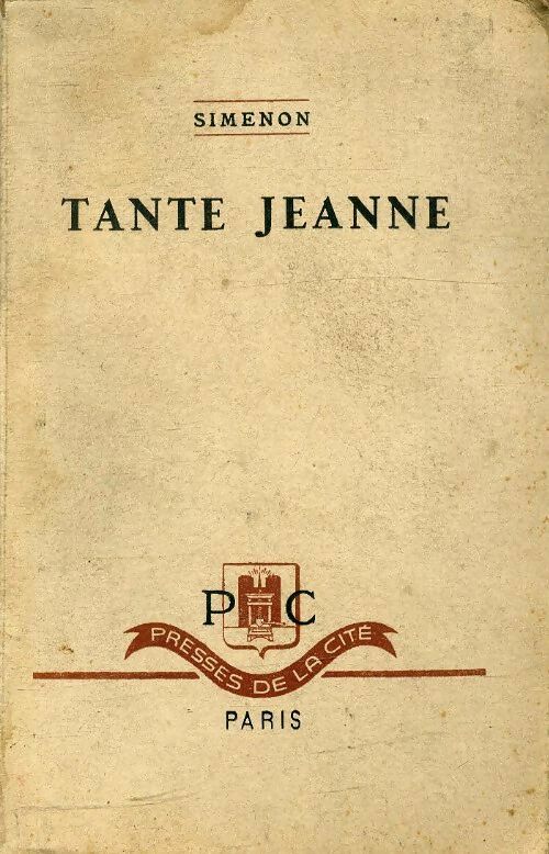 Livrenpoche : Tante Jeanne - Georges Simenon - Livre