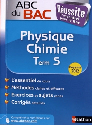 Livrenpoche : Physique-chimie Terminale S sujets corrigés - Karine Marteau-Bazouni - Livre