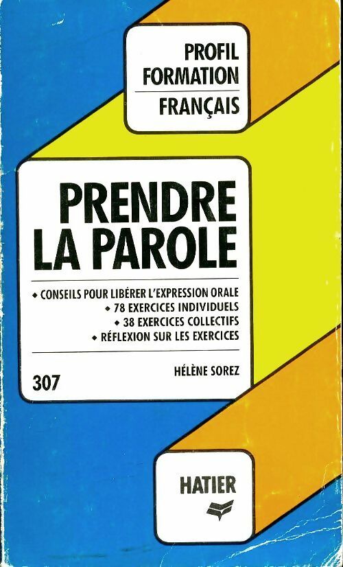 Livrenpoche : Prendre la parole - Hélène Sorez - Livre