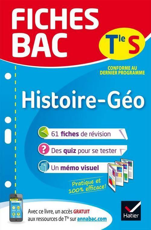 Livrenpoche : Histoire-Géographie : Terminale S - Elisabeth Brisson - Livre