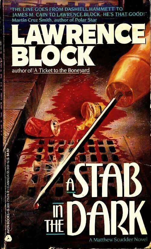 A stab in the dark - Lawrence Block -  Avon Books - Livre