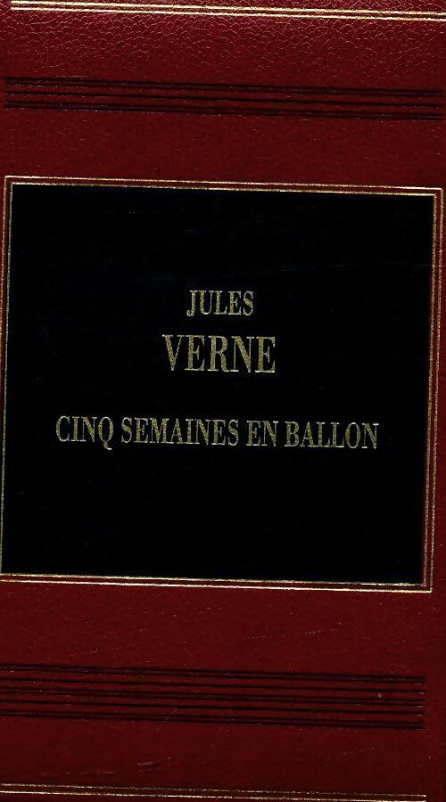 Cinq semaines en ballon - Jules Verne -  Bookking poches divers - Livre