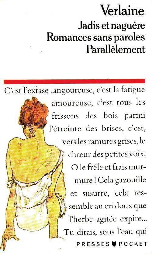 Jadis et naguère / Romances sans paroles / Parallèlement - Paul Verlaine -  Pocket - Livre
