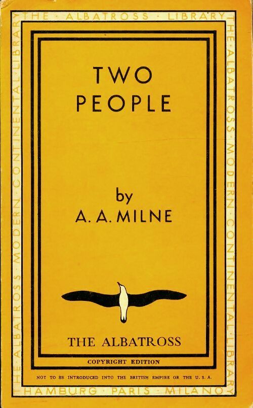Livrenpoche : Two people - Alan Alexander Milne - Livre
