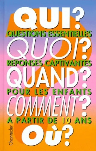 Livrenpoche : Qui ? quoi ? quand ? comment ? où ? - Collectif - Livre