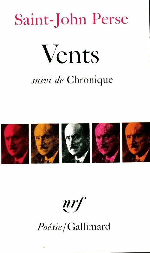Livrenpoche : Vents / Chronique / Chant pour un équinoxe - Saint-John Perse - Livre