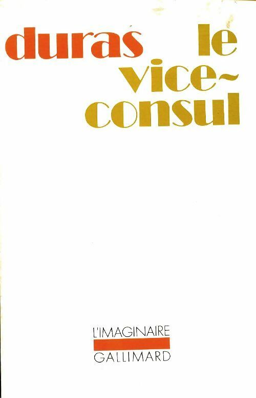 Livrenpoche : Le vice-consul - Marguerite Duras - Livre