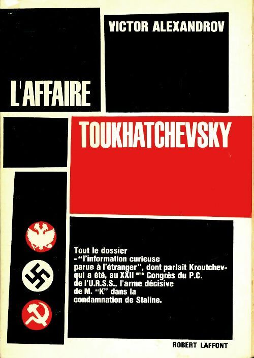 Livrenpoche : L'affaire Toukhatchevsky - Victor Alexandrov - Livre