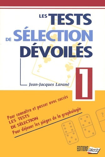 Livrenpoche : Les tests de sélection dévoilés - Jean-Jacques Larané - Livre