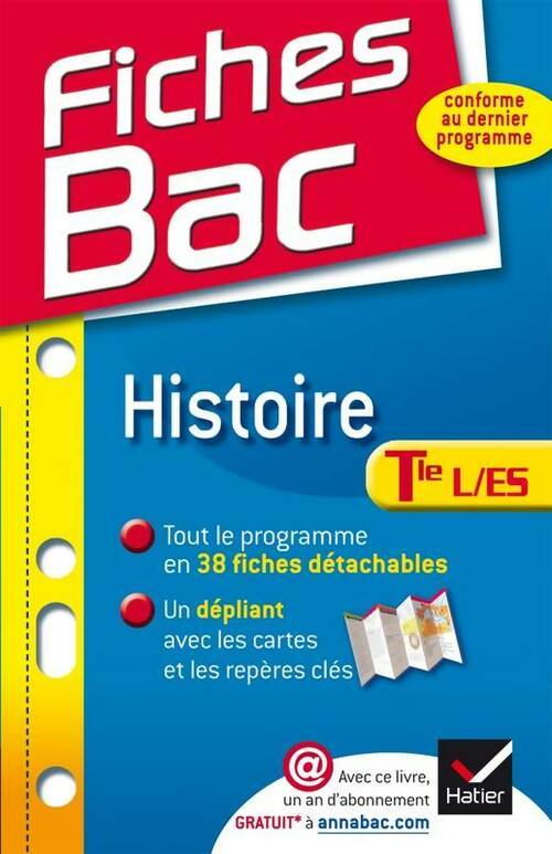 Livrenpoche : Histoire Terminales L, ES - Elisabeth Brisson - Livre