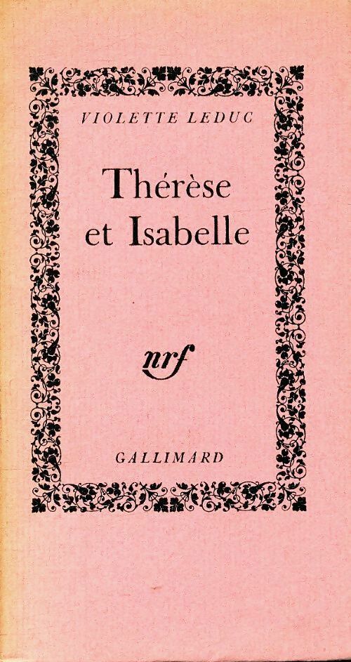 Livrenpoche : Thérèse et Isabelle - Violette Leduc - Livre