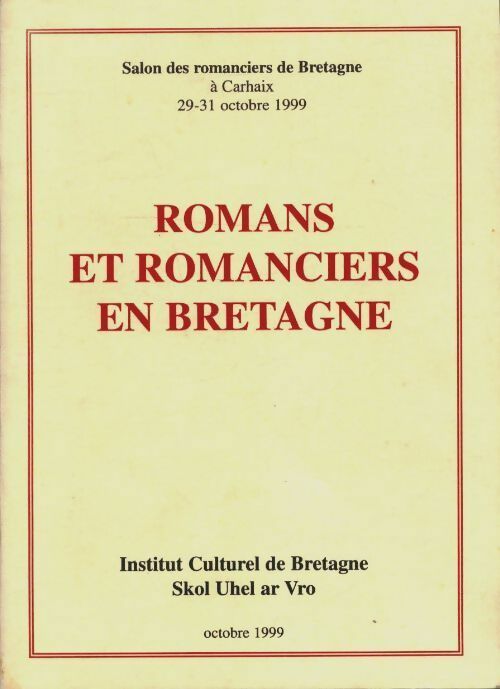Livrenpoche : Romans et romanciers en Bretagne - Collectif - Livre
