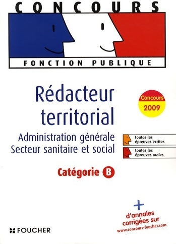 Livrenpoche : Rédacteur territorial. Catégorie B - Collectif - Livre