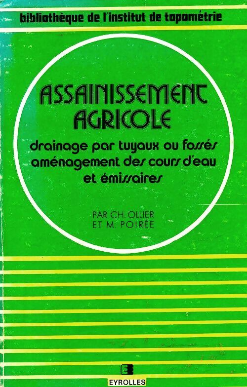 Livrenpoche : Assainissement agricole - Ch Ollier - Livre