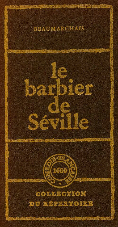 Livrenpoche : Le barbier de Séville - Beaumarchais - Livre