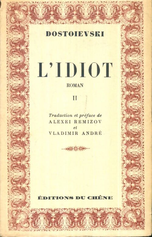 Livrenpoche : L'idiot Tome II - Fedor Dostoïevski - Livre